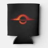 Zwart-heupschijf Blikjeskoeler (Voorkant)