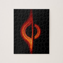 Zwart-heupschijf Legpuzzel