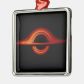 Zwart-heupschijf Metalen Ornament (Links)