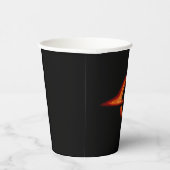 Zwart-heupschijf Papieren Bekers (Rechts)