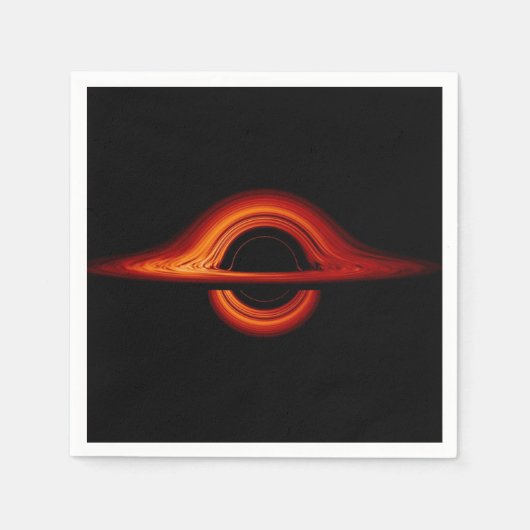 Zwart-heupschijf Servet (Voorkant)