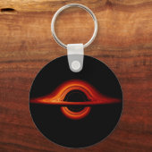 Zwart-heupschijf Sleutelhanger (Voorkant)