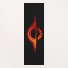 Zwart-heupschijf Yogamat