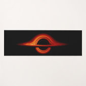 Zwart-heupschijf Yogamat (Voorkant (horizontaal))