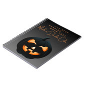 Zwart Hoesjes Notitieboek (Linkerzijde)