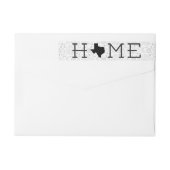 Zwart HOME Texas (Achterkant)