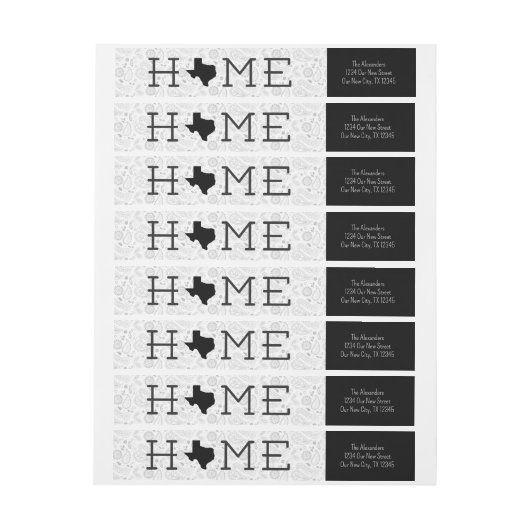 Zwart HOME Texas (Vel)