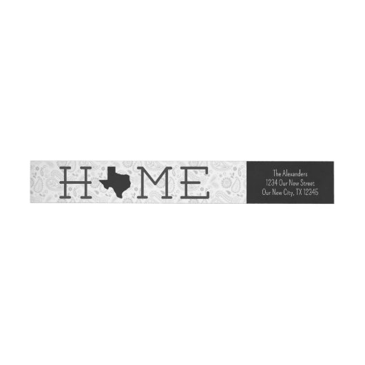Zwart HOME Texas (Individueel)