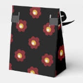 Zwart Hongaars Folk Design Bedankdoosjes (Achterkant)