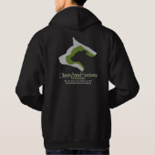 Zwart Hoodie (Achterkant)