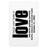 Zwart hoofd over hekken Sparen de Magnet van de Da Magneet (Verticaal)