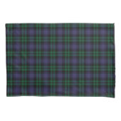 Zwart horloge Tartan, Plaid Kussensloop (Voorkant)