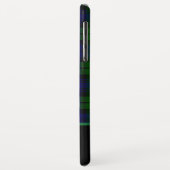 Zwart horlogebandje Monogrammed iPhone XS Max Hoes (Achterkant/links)