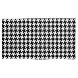 Zwart Houndstooth Rood Kussensloop