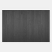 Zwart hout — digitale afdrukken inpakpapier vel (Voorkant 3)