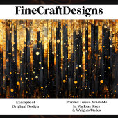 Zwart hout met bladeffect J3 Decoupage Tissuepapier