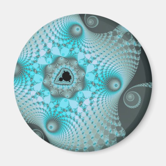 Zwart Ice2 magneet (Voorkant)