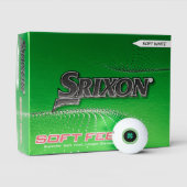 Zwart Iers Cirkel Srixon Soft Feel golfballen (Verpakking)