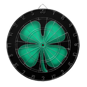 Zwart Iers dartboard Dartbord