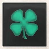 Zwart Iers onderzetter (Voorkant)