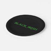 Zwart Iers papieren bord (Gekanteld)