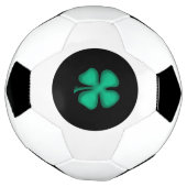 Zwart Iers voetbal (Gedraaid)