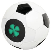 Zwart Iers voetbal (Drie kwart)