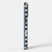 Zwart ijs geruit bord patroon Case-Mate iPhone case (Achterkant / Rechts)