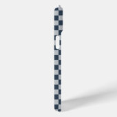 Zwart ijs geruit bord patroon Case-Mate iPhone case (Achterkant / Rechts)