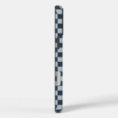 Zwart ijs geruit bordpatroon Case-Mate iPhone case (Achterkant / Rechts)
