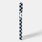 Zwart ijs geruit patroon Case-Mate iPhone case (Achterkant / Rechts)