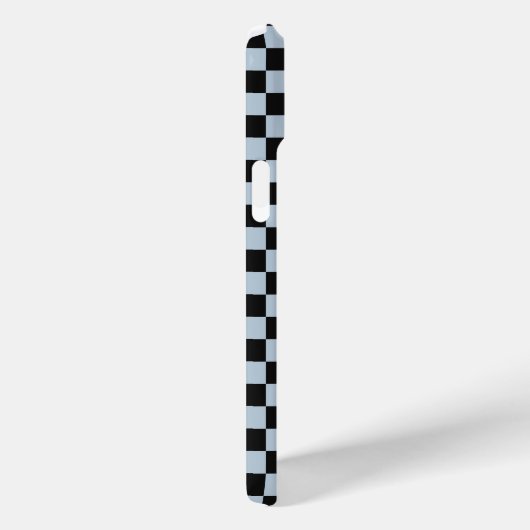 Zwart ijs geruit patroon Case-Mate iPhone case (Achterkant / Rechts)