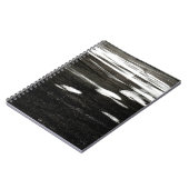 Zwart ijs notitieboek (Linkerzijde)