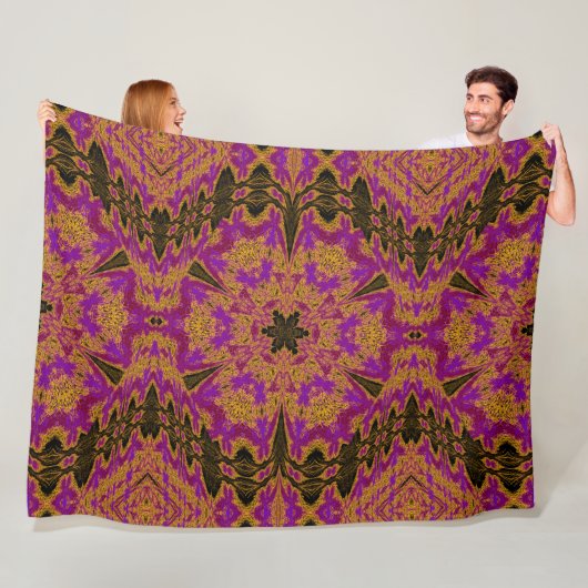 Zwart in de gouden fleece deken (In situ)