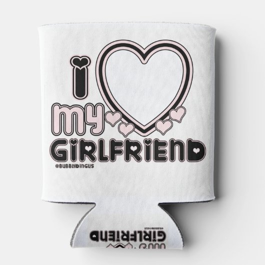 zwart in luv 1 blikjeskoeler (Achterkant)