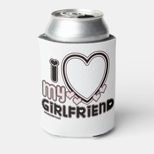 zwart in luv 1 blikjeskoeler (Blikje Achterkant)