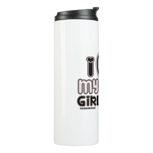 zwart in luv 1 thermosbeker (Gedraaid links)