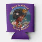 Zwart in Natuurhistorisch Musea Koelbox Blikjeskoeler (Achterkant)