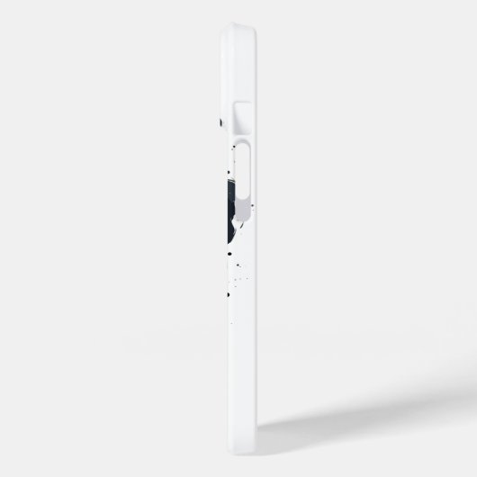 Zwart Inkt Astronaut Cat Design Case-Mate iPhone Case (Achterkant / Links)