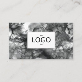 Zwart inkt Visitekaartje