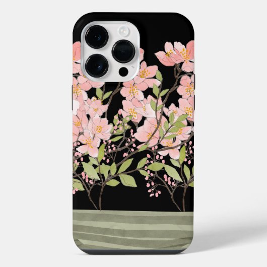 Zwart iPhone Hoesje (Achterkant)