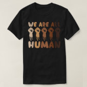 Zwart is een mooie zwarte geschiedenis maand. We z T-shirt (Design voorkant)