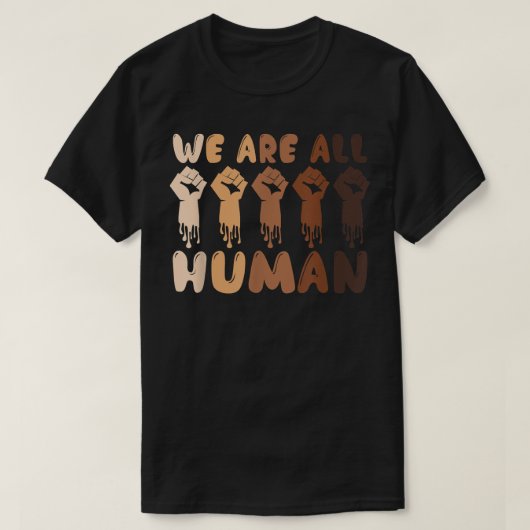 Zwart is een mooie zwarte geschiedenis maand. We z T-shirt (Design voorkant)