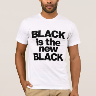 Zwart is het nieuwe zwart. t-shirt