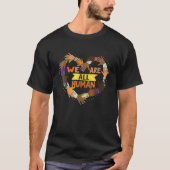 Zwart Is Mooi Black History Month Wij Zijn Allen T-shirt (Voorkant)