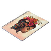 Zwart is mooi boek liefhebber Notitieboek (Linkerzijde)