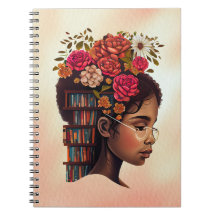 Zwart is mooi boek liefhebber Notitieboek