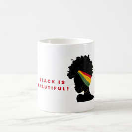 Zwart is prachtig koffiemok