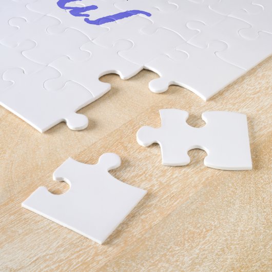 Zwart is prachtig legpuzzel (Zijkant)