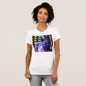 Zwart is prachtig t-shirt (Voorkant volledig)